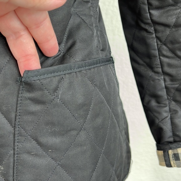 Burberry London Constance Quilted Snap Front Jacket - Picture 3 of 15